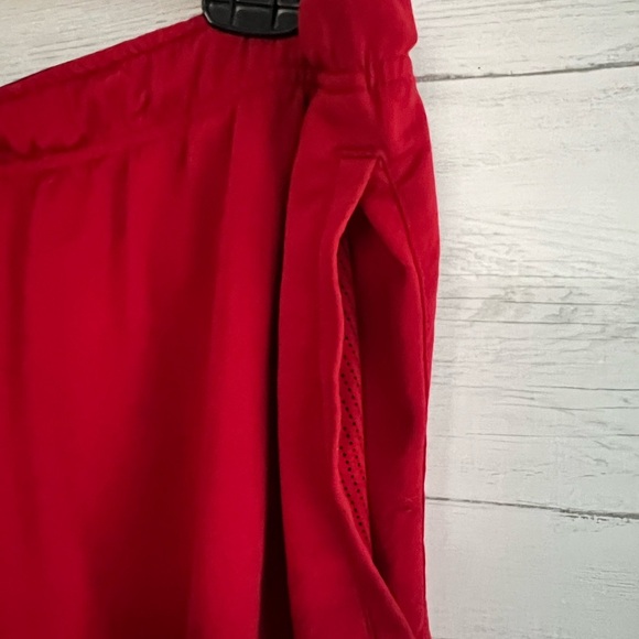 Nike HBR Marble Swoosh Basketball Training Shorts Red Black Mens 2XL EUC - Picture 5 of 15